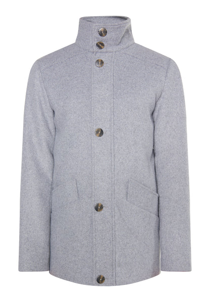 Übergangsjacke aus Wollgemisch