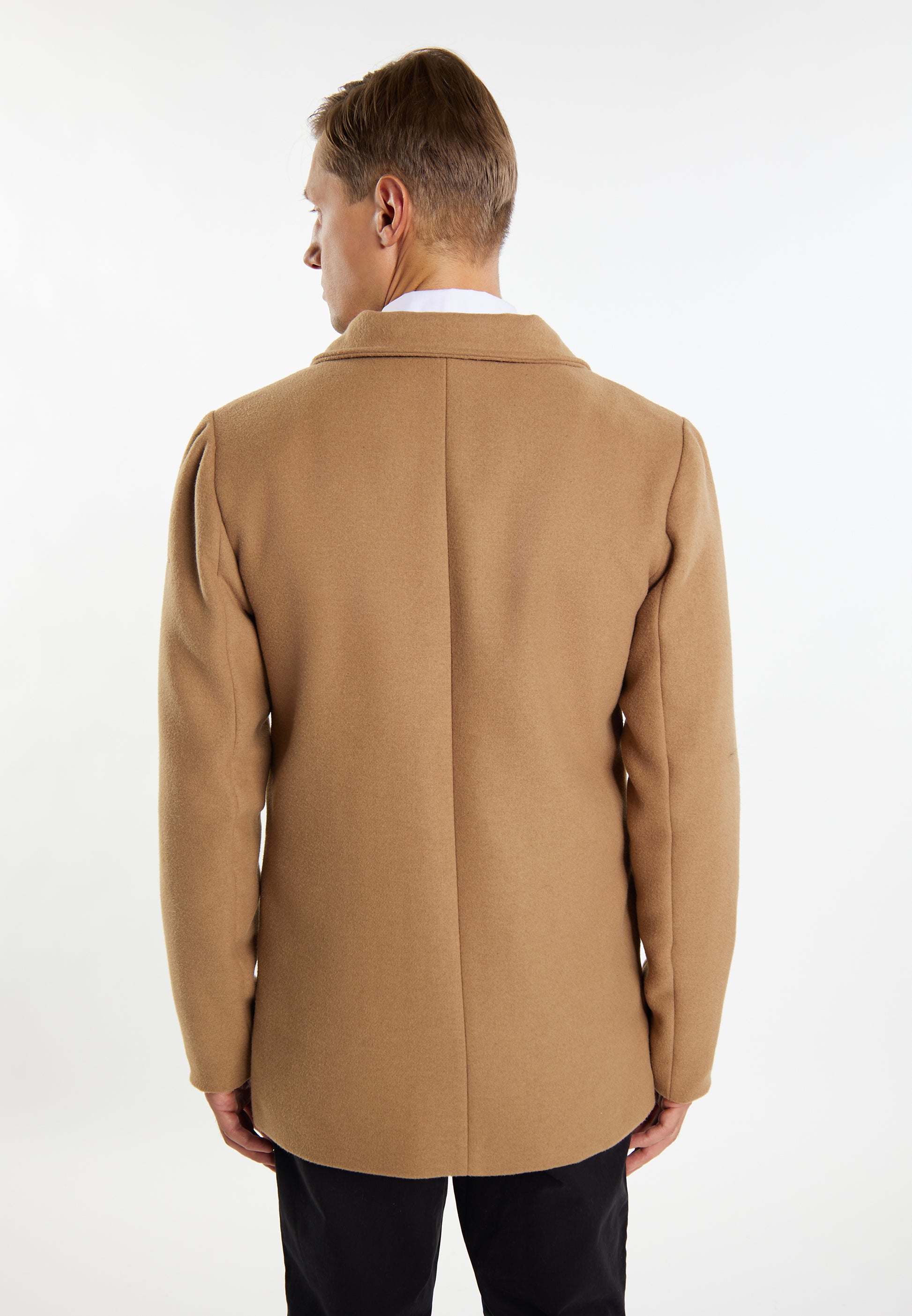 Dreimaster Klassik Men's Transitional Jacket Made From A Wool Blend - Schmuddelwedda Shop
