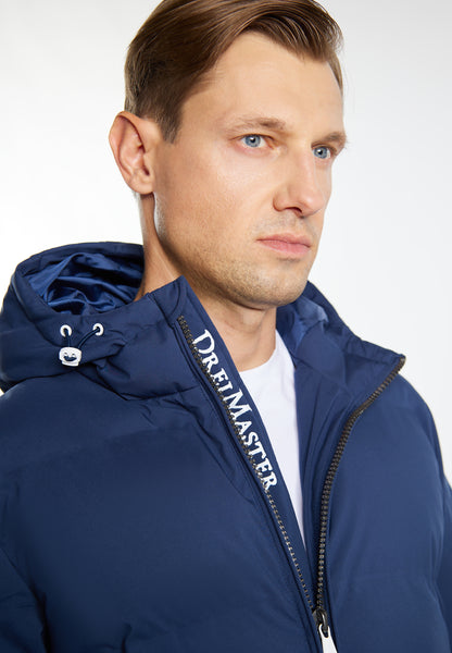 DreiMaster Maritim Men's Parka + Shopping Bag - SET