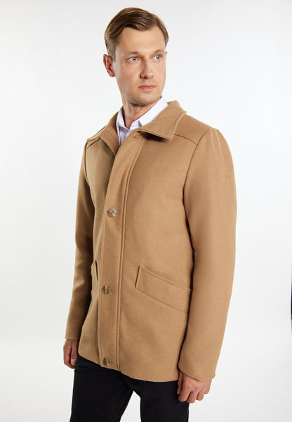 Dreimaster Klassik Men's Transitional Jacket Made From A Wool Blend - Schmuddelwedda Shop
