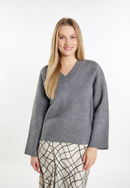 DreiMaster Klassik Kobiety sweter z dzianiny
