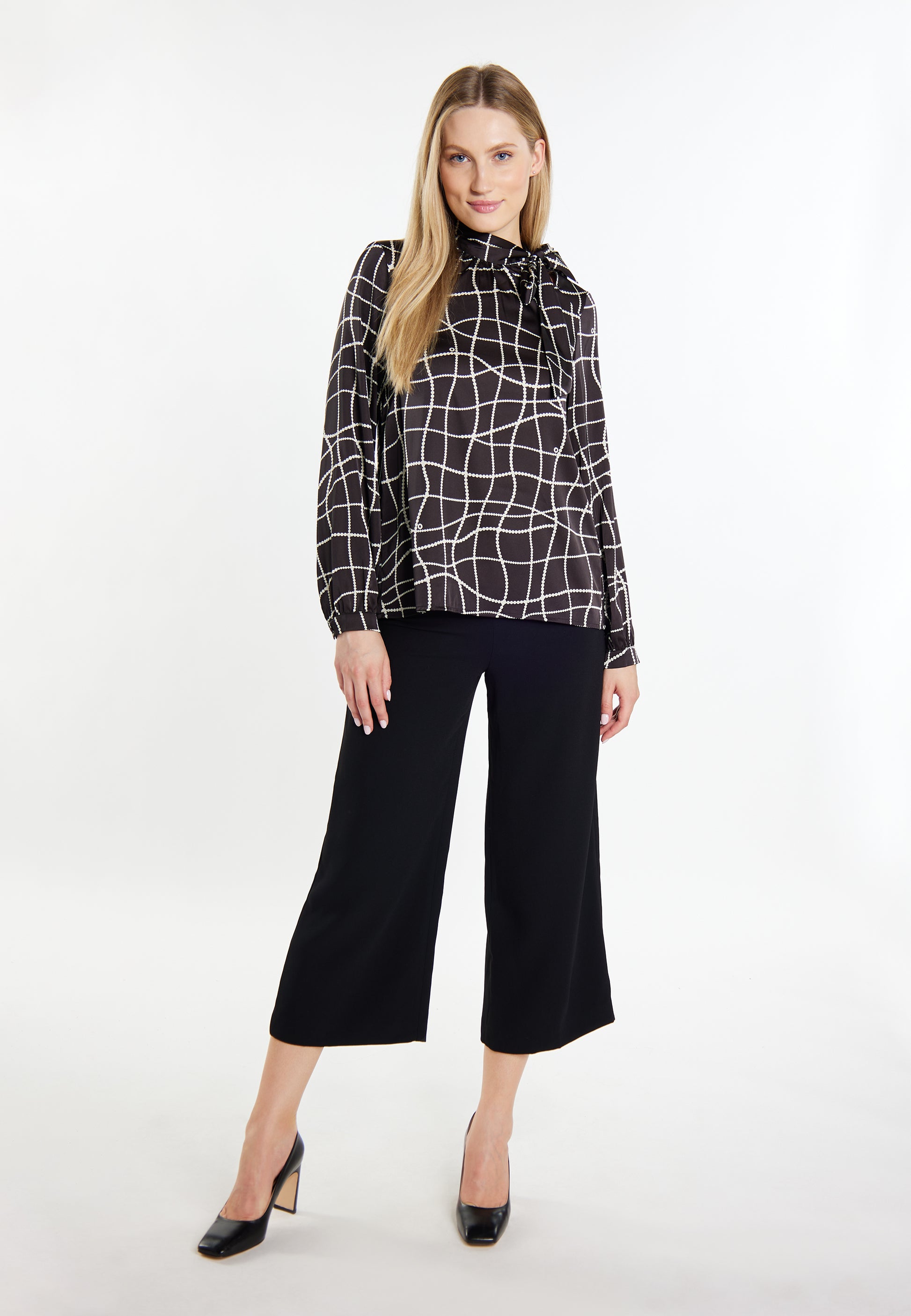 Dreimaster Klassik Women's Long Sleeve Blouse - Schmuddelwedda Shop