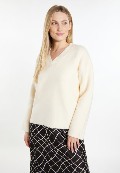 DreiMaster Klassik Kobiety sweter z dzianiny