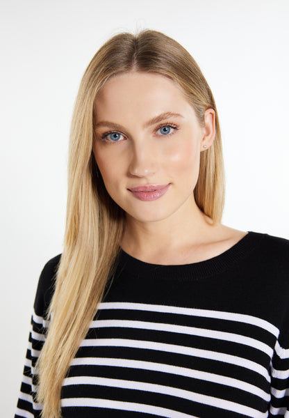 DreiMaster Maritim Damen Strickpullover + Einkaufstaschen-Set