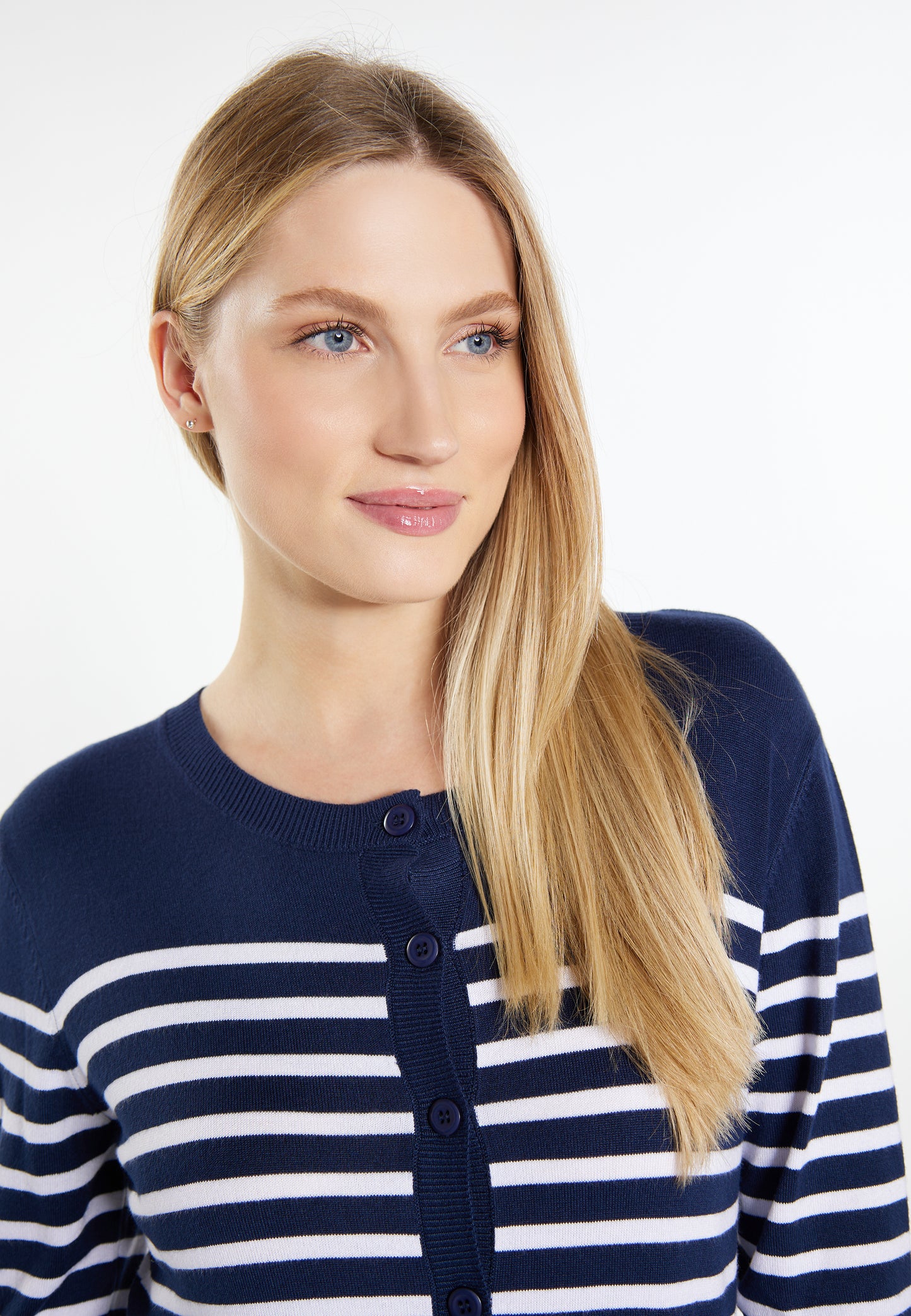 DreiMaster Maritim Women's Strickjacke + Shopping Bag - SET