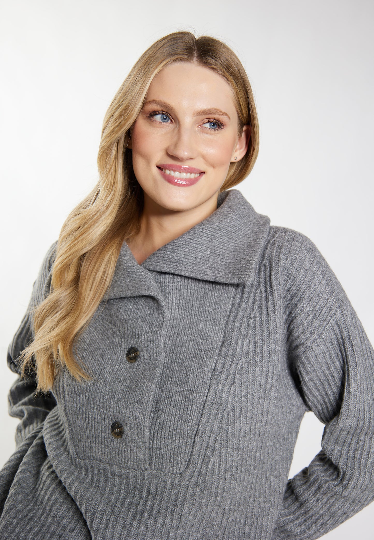 Dreimaster Vintage Damen Strickpullover