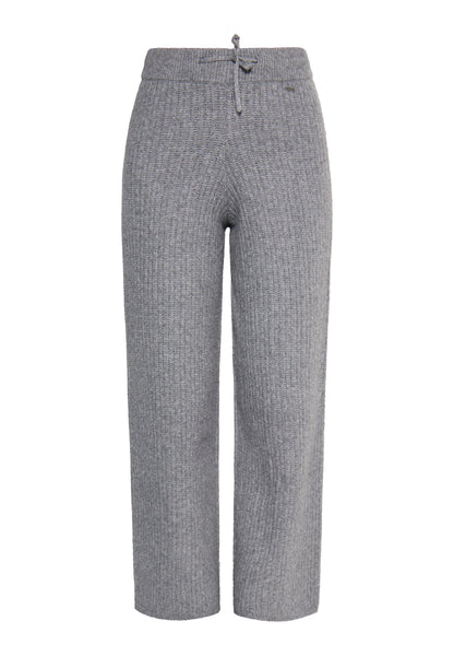 Dreimaster Vintage damskie spodnie z dzianiny