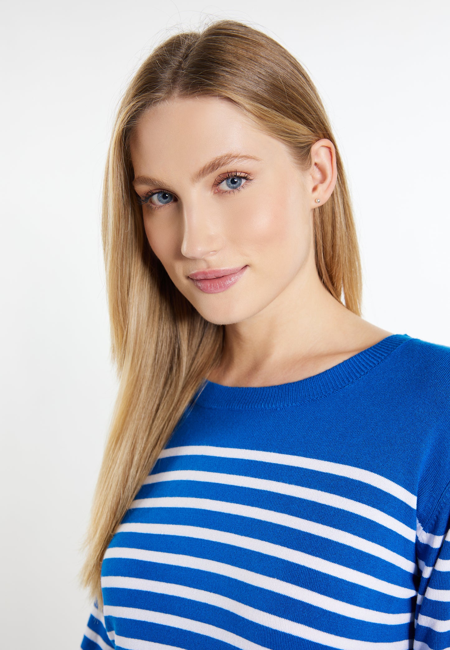 DreiMaster Maritim Damen Strickpullover + Einkaufstaschen-Set