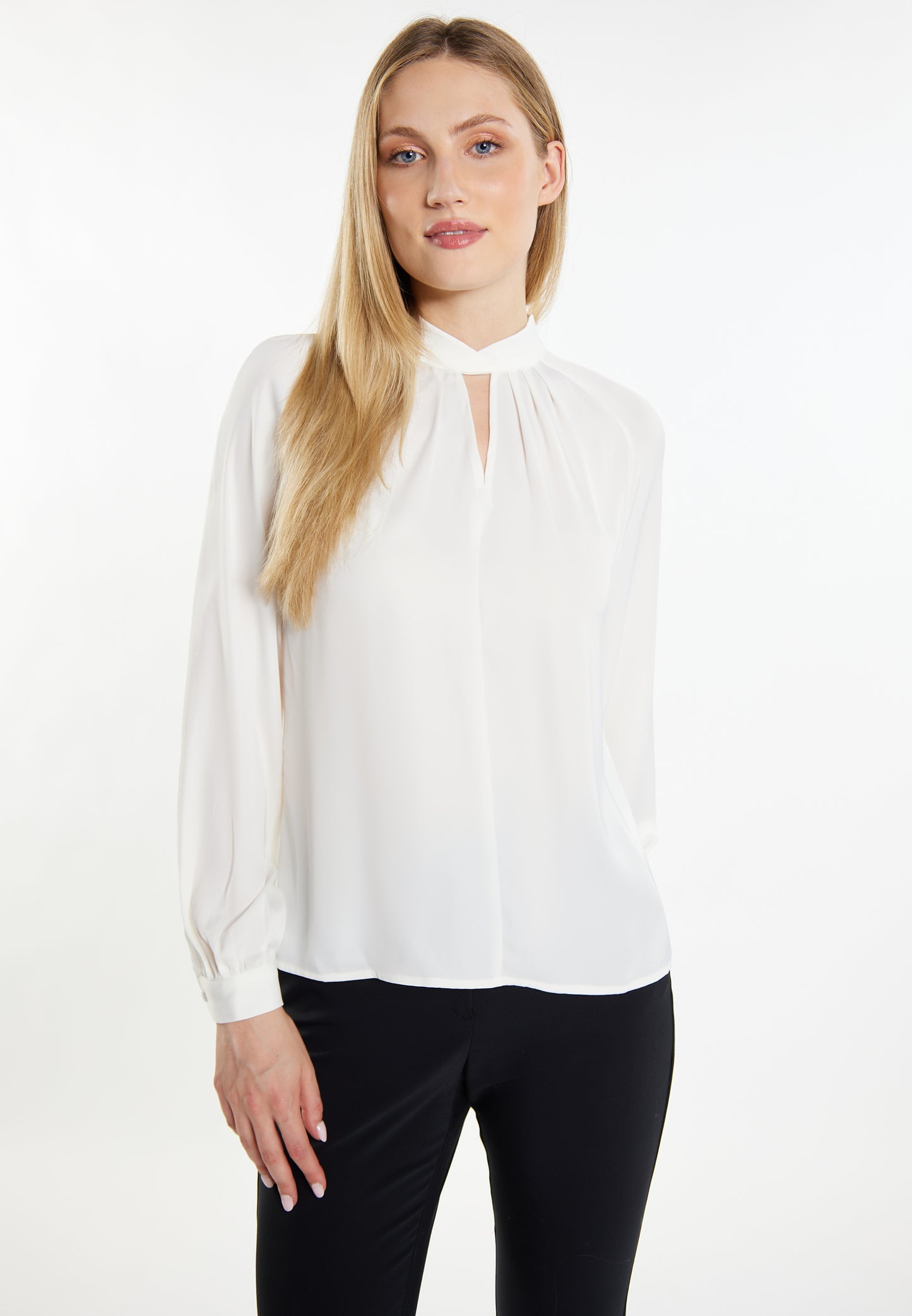DreiMaster Klassik Women's Long Sleeve Blouse - Schmuddelwedda Shop