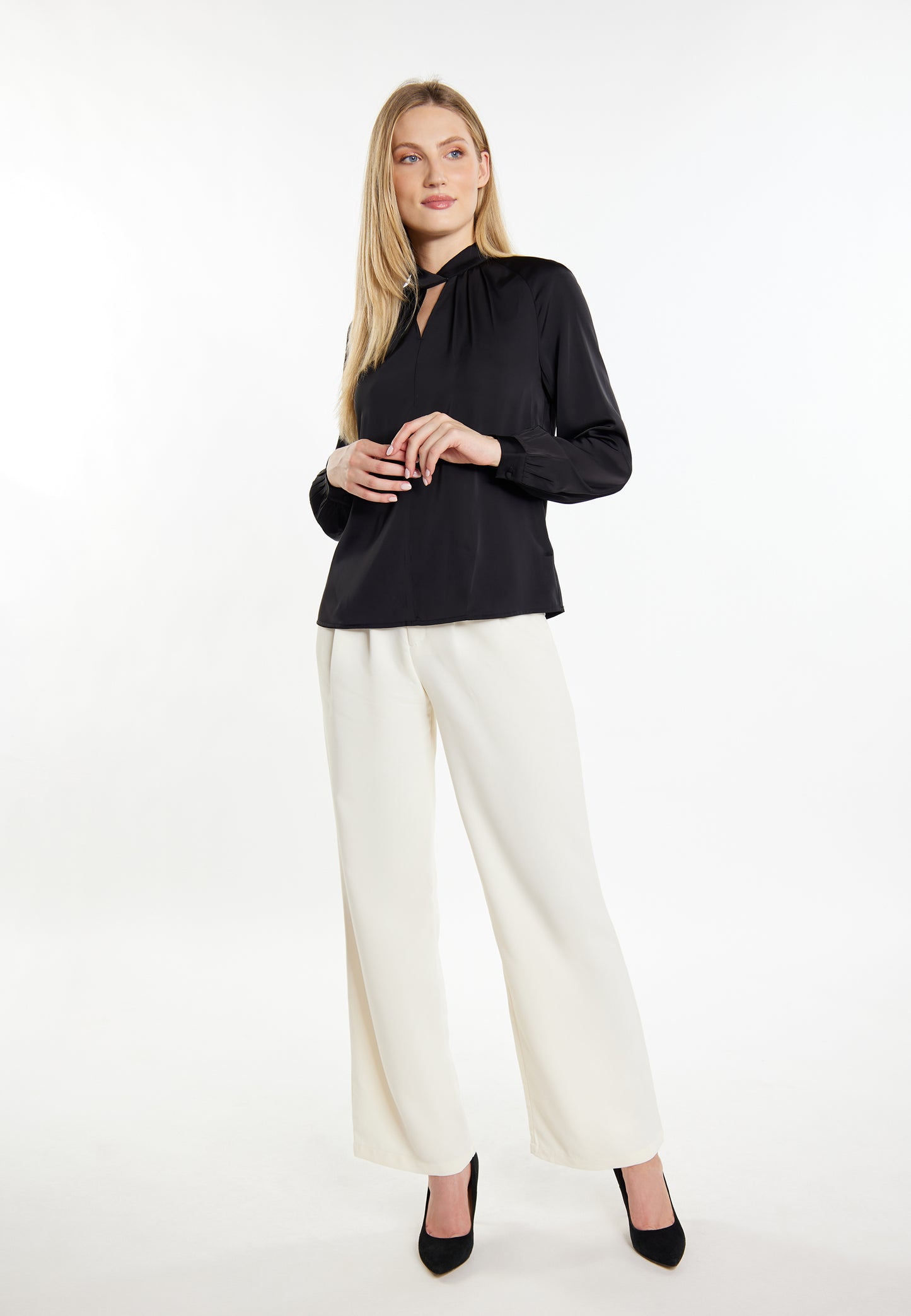 DreiMaster Klassik Women's Long Sleeve Blouse - Schmuddelwedda Shop