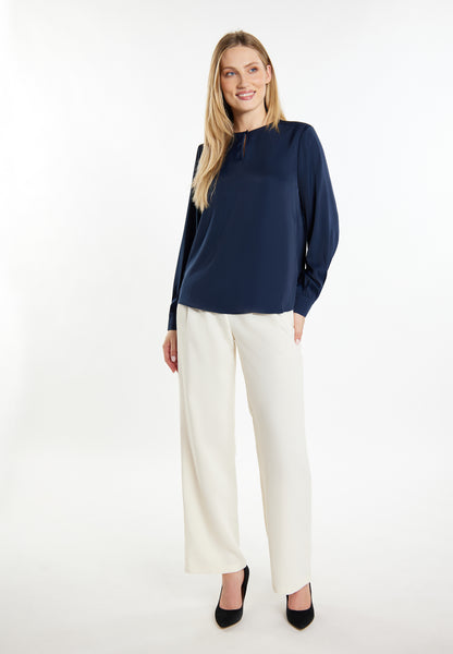 DreiMaster Klassik Women's Long Sleeve Blouse - Schmuddelwedda Shop