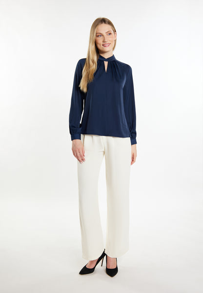 DreiMaster Klassik Women's Long Sleeve Blouse - Schmuddelwedda Shop