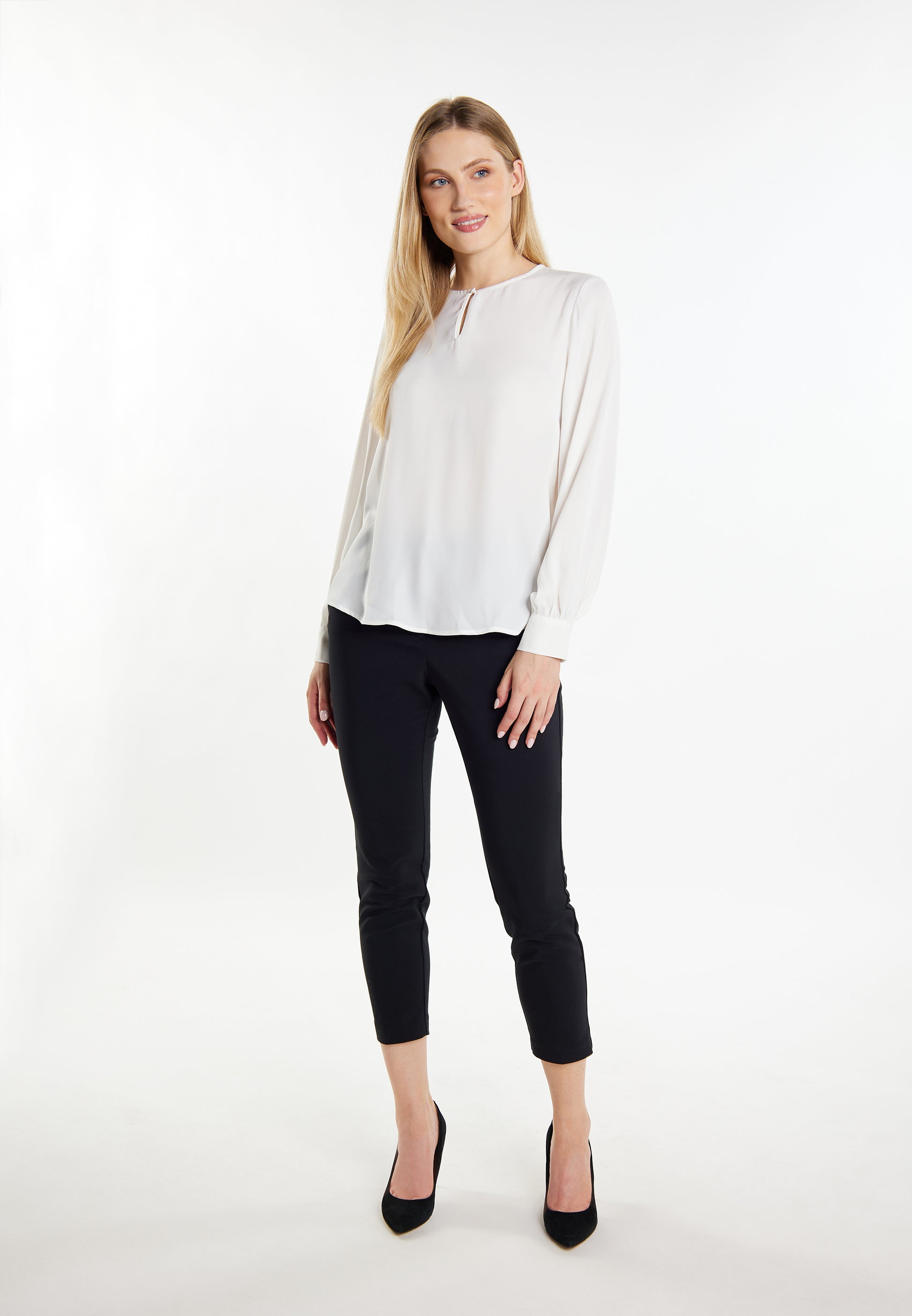 DreiMaster Klassik Women's Long Sleeve Blouse - Schmuddelwedda Shop