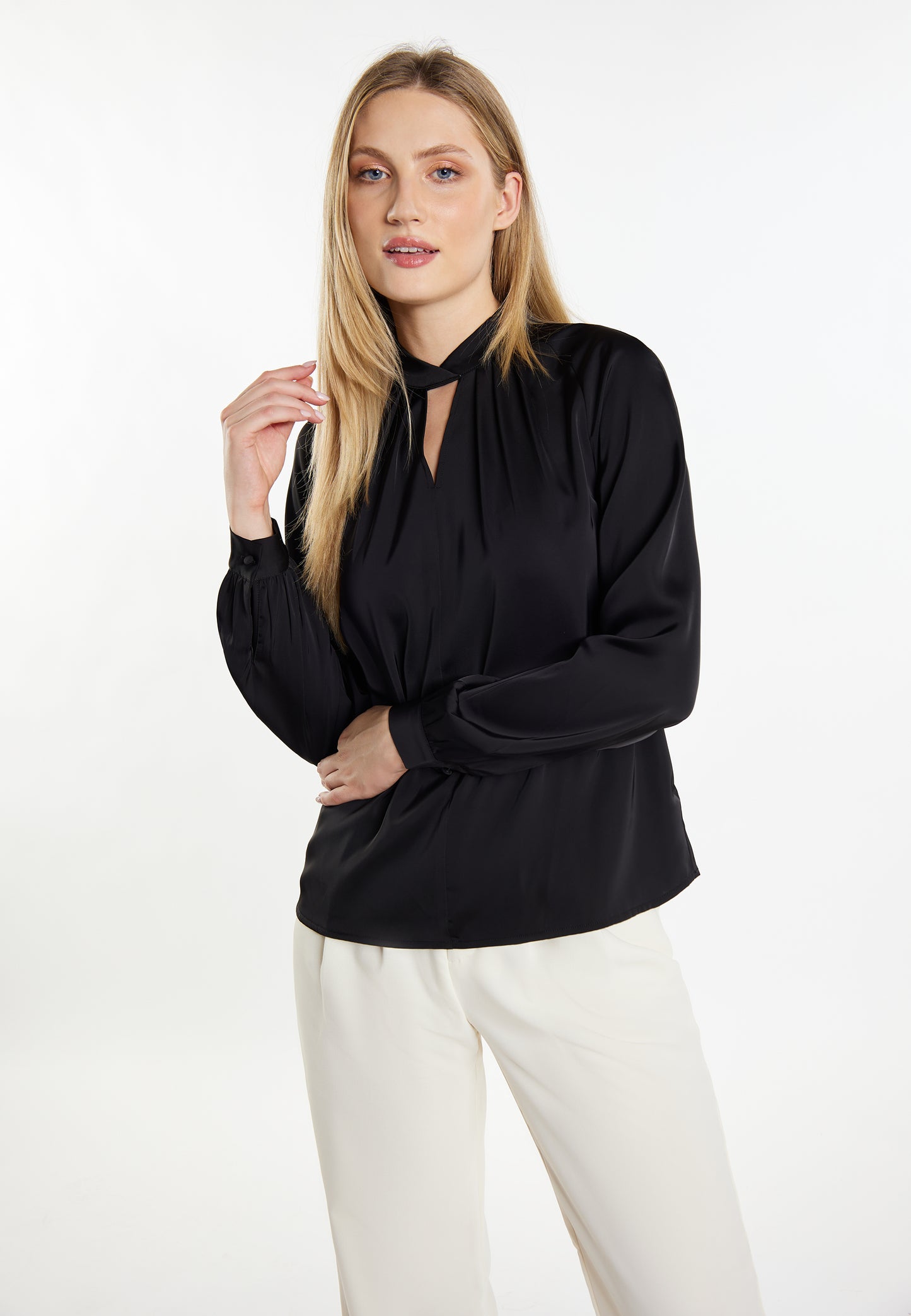 DreiMaster Klassik Women's Long Sleeve Blouse - Schmuddelwedda Shop