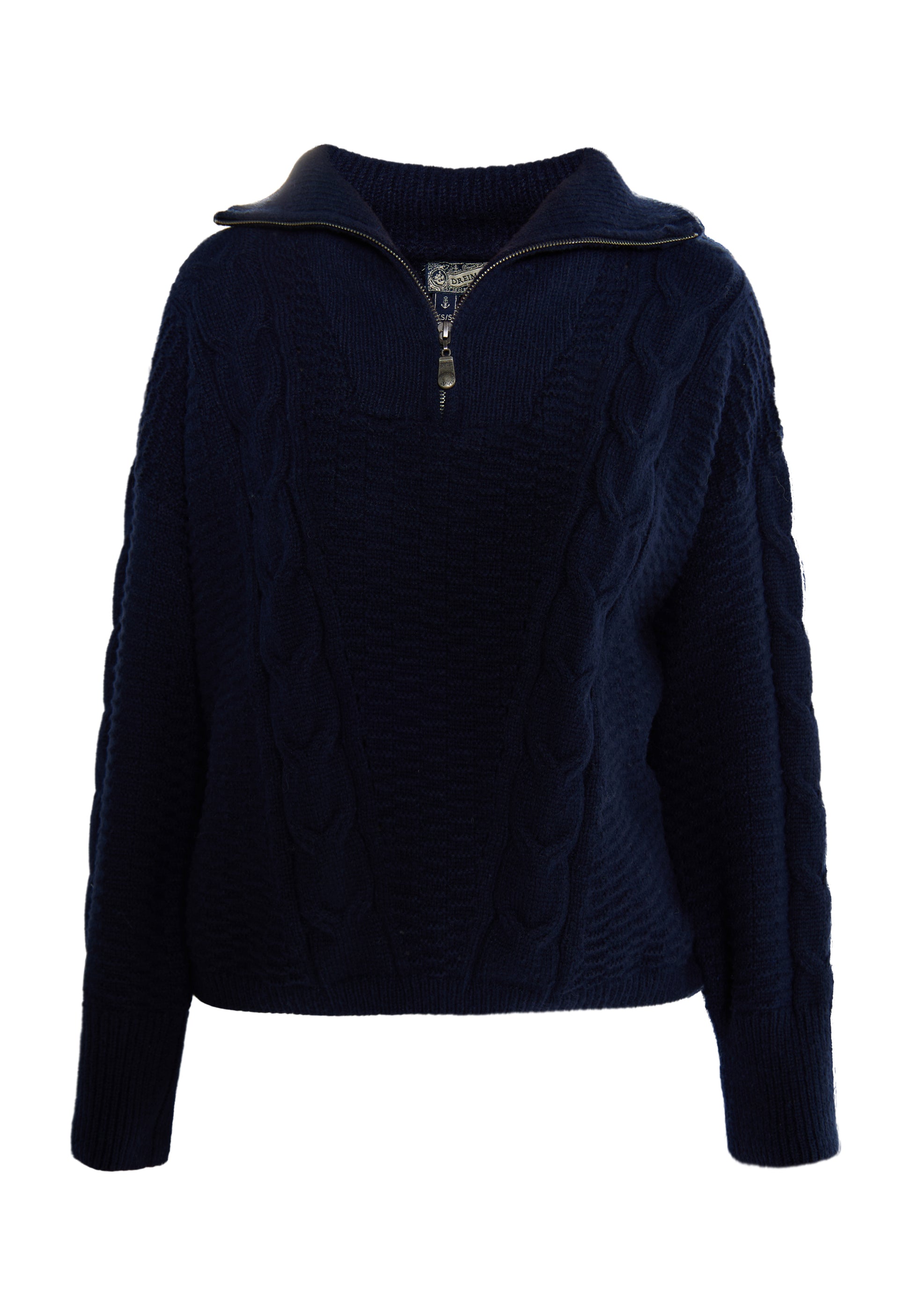 Dreimaster Vintage Damen Strickpullover