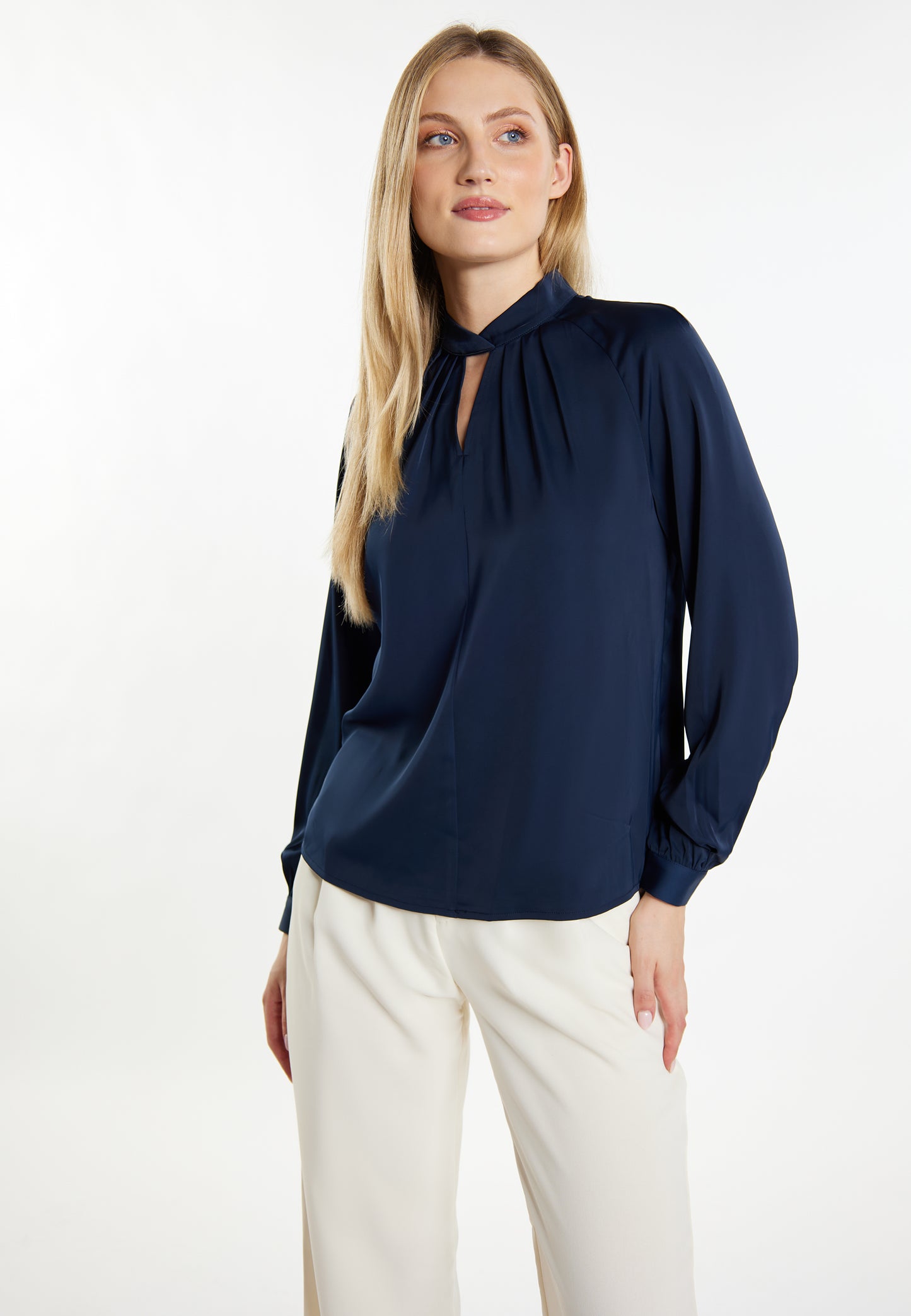 DreiMaster Klassik Women's Long Sleeve Blouse - Schmuddelwedda Shop