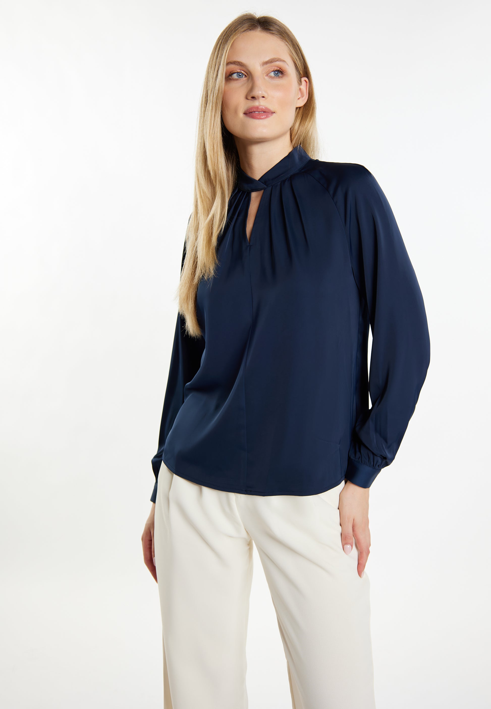 DreiMaster Klassik Women's Long Sleeve Blouse - Schmuddelwedda Shop