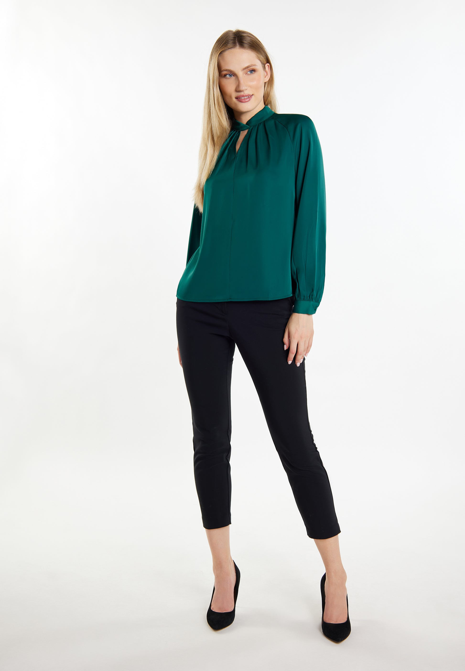 DreiMaster Klassik Women's Long Sleeve Blouse - Schmuddelwedda Shop