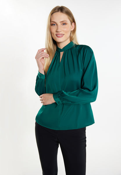 DreiMaster Klassik Women's Long Sleeve Blouse - Schmuddelwedda Shop