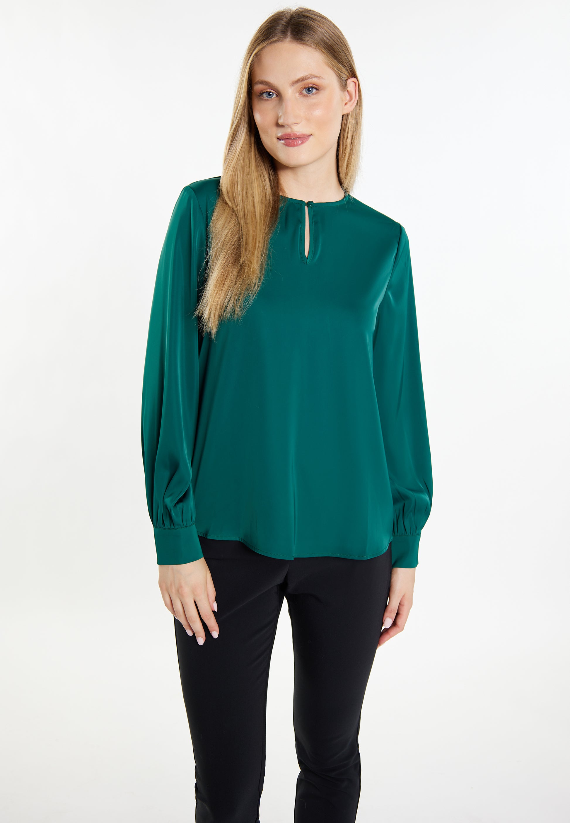 DreiMaster Klassik Women's Long Sleeve Blouse - Schmuddelwedda Shop