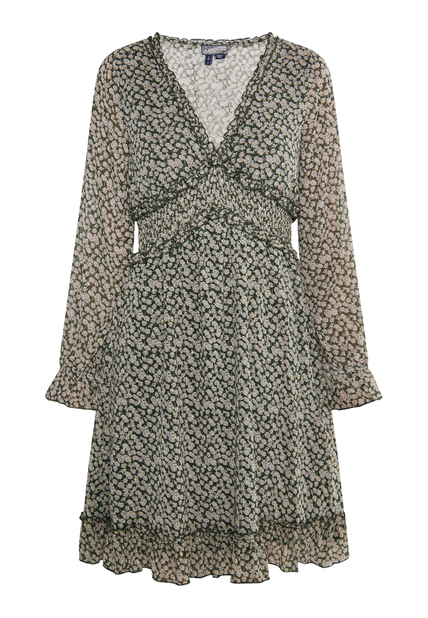 Dreimaster Vintage Damen Kleid