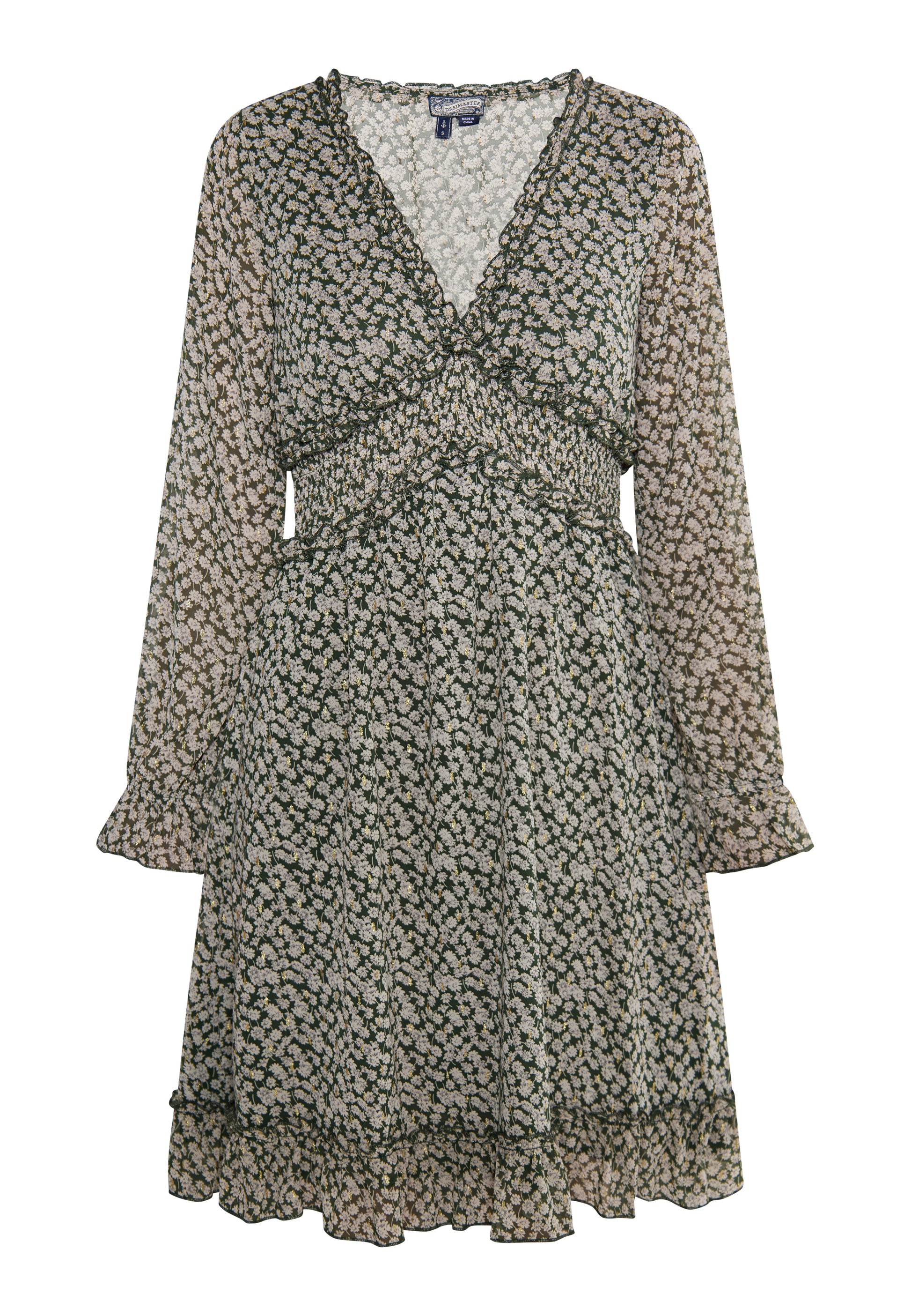 Dreimaster Vintage Damen Kleid