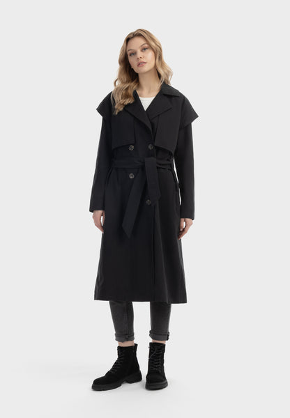 DreiMaster Vintage Damen-Trenchcoat