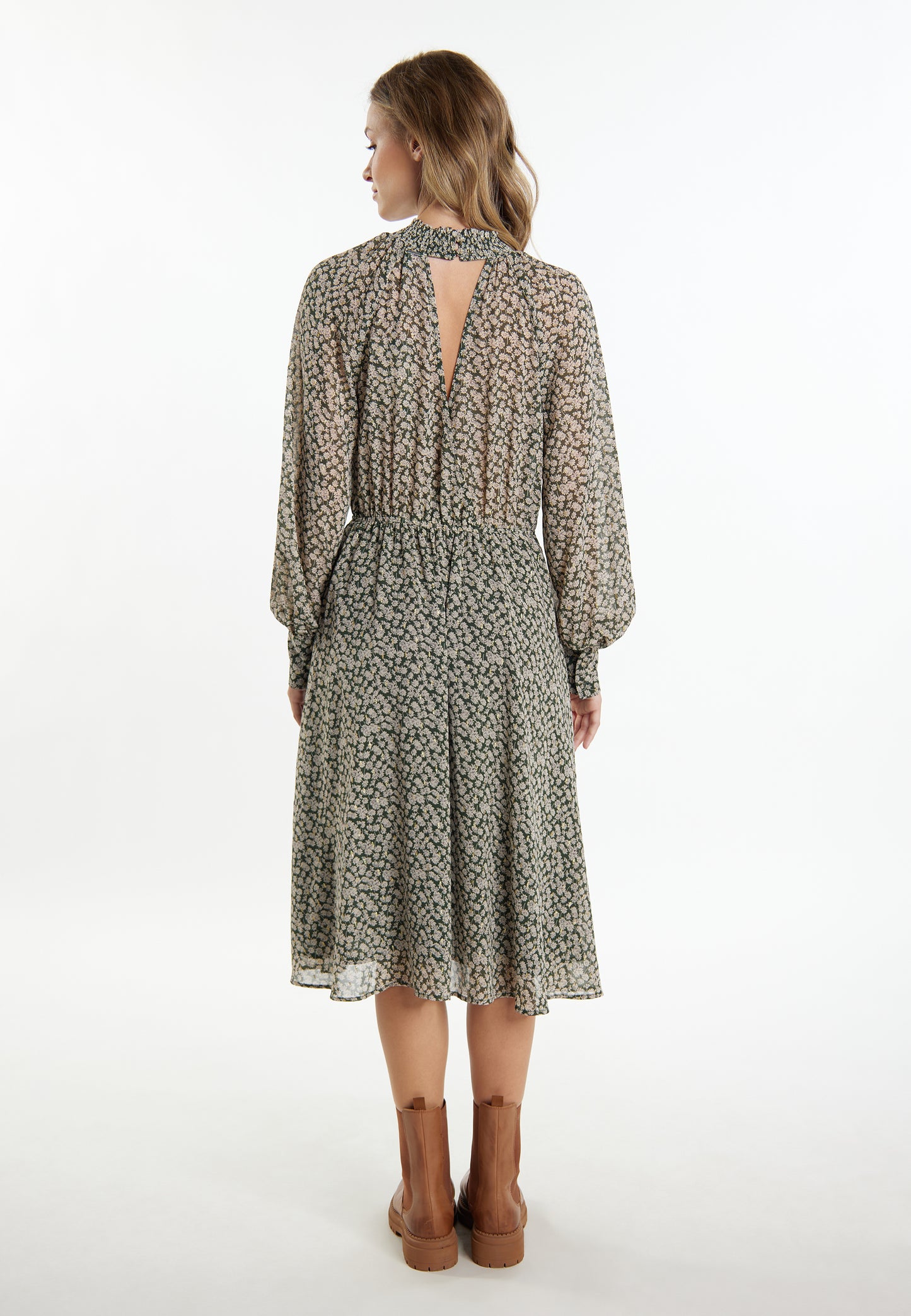 Dreimaster Vintage Damen Kleid