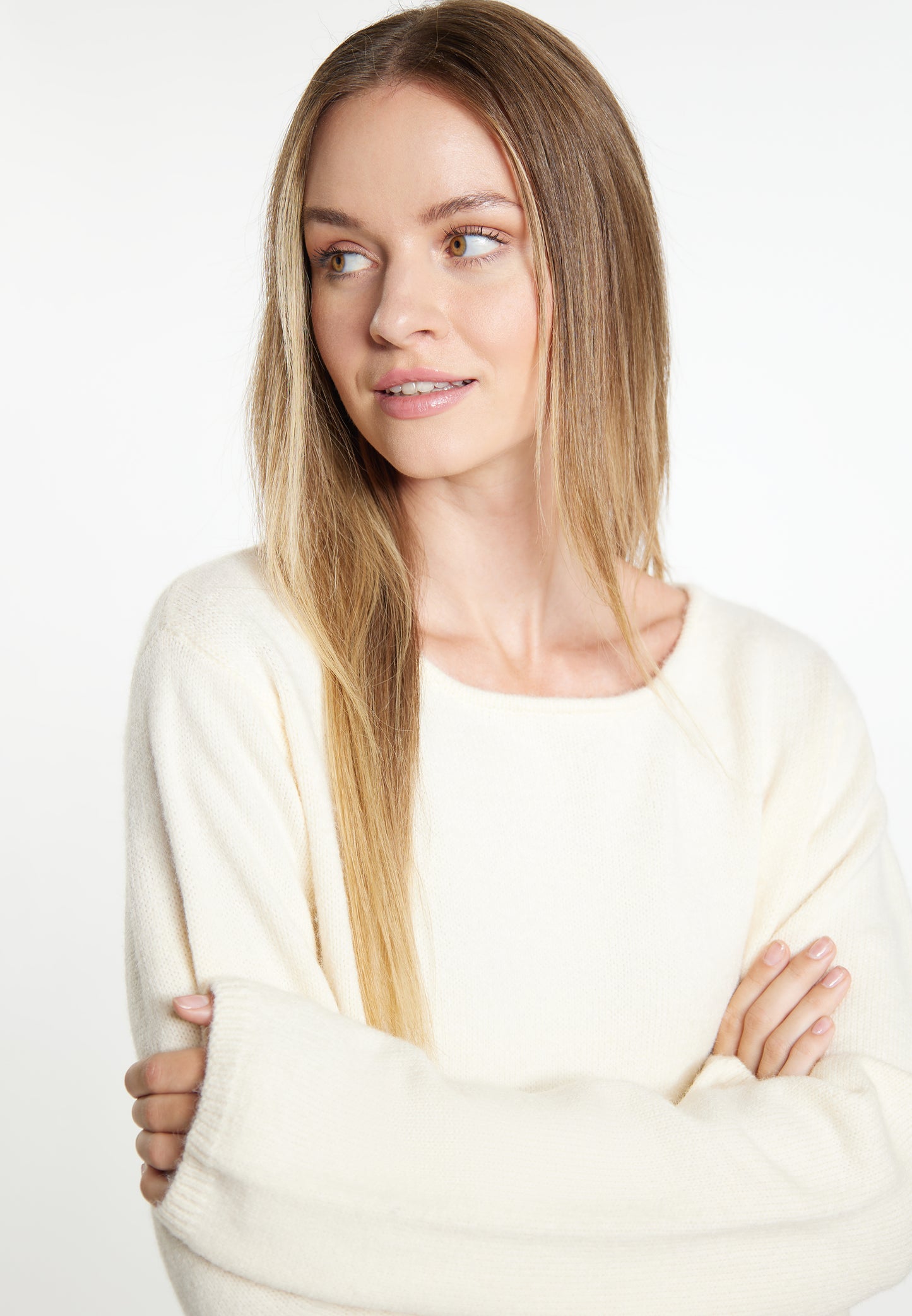 Dreimaster maritim damski sweter z dzianiny