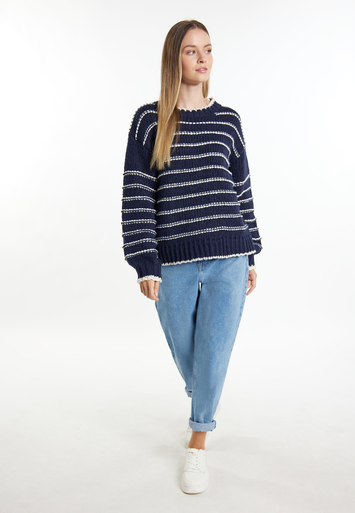 Dreimaster maritim Damen Strickpullover