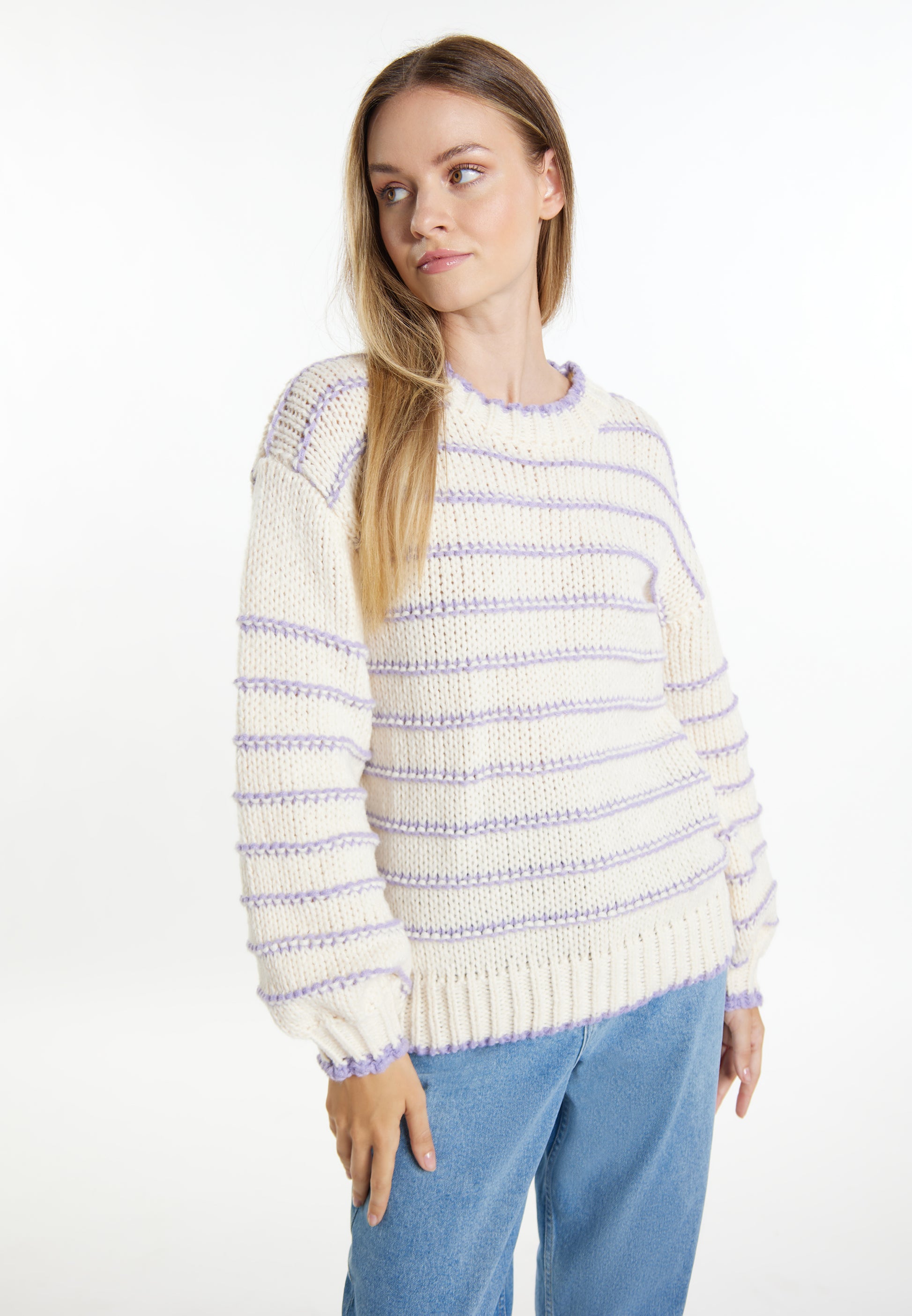 Dreimaster maritim Damen Strickpullover