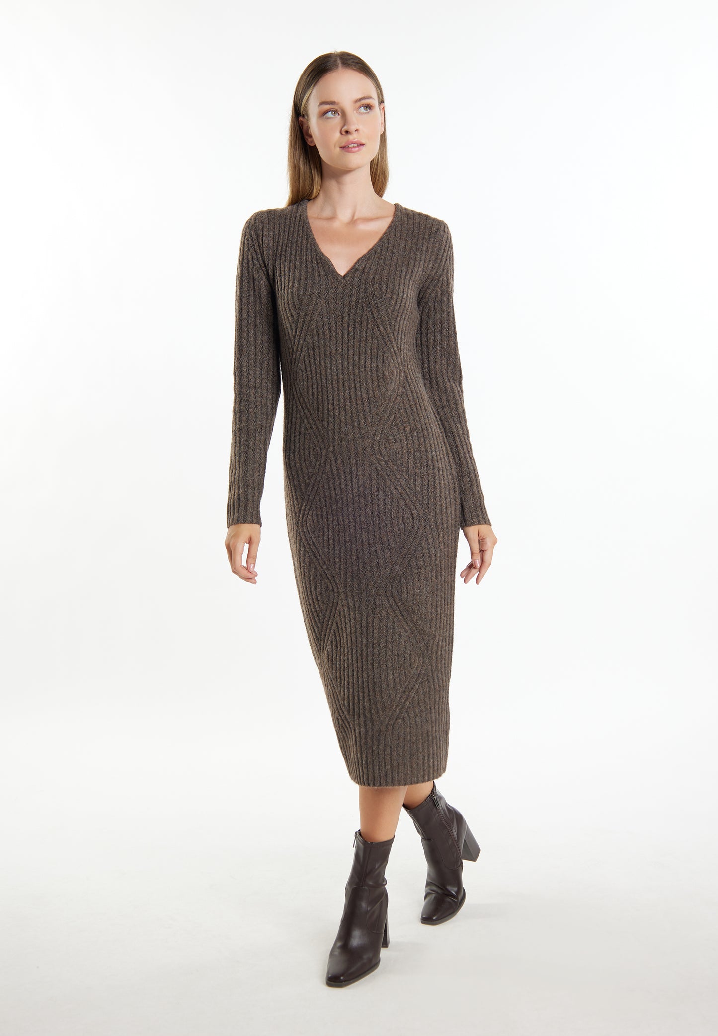 Dreimaster Klassik Women's Knit Dress - Schmuddelwedda Shop