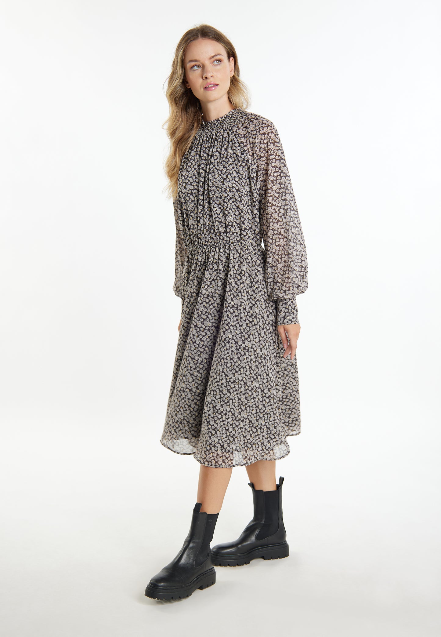 Dreimaster Vintage Damen Kleid