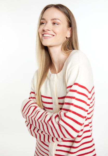 DreiMaster Maritim Damen-Cardigan + Einkaufstaschen-Set