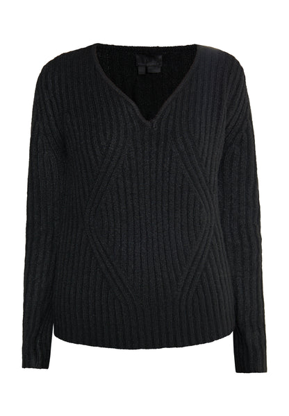 Dreimaster klassischer Damen-Strickpullover