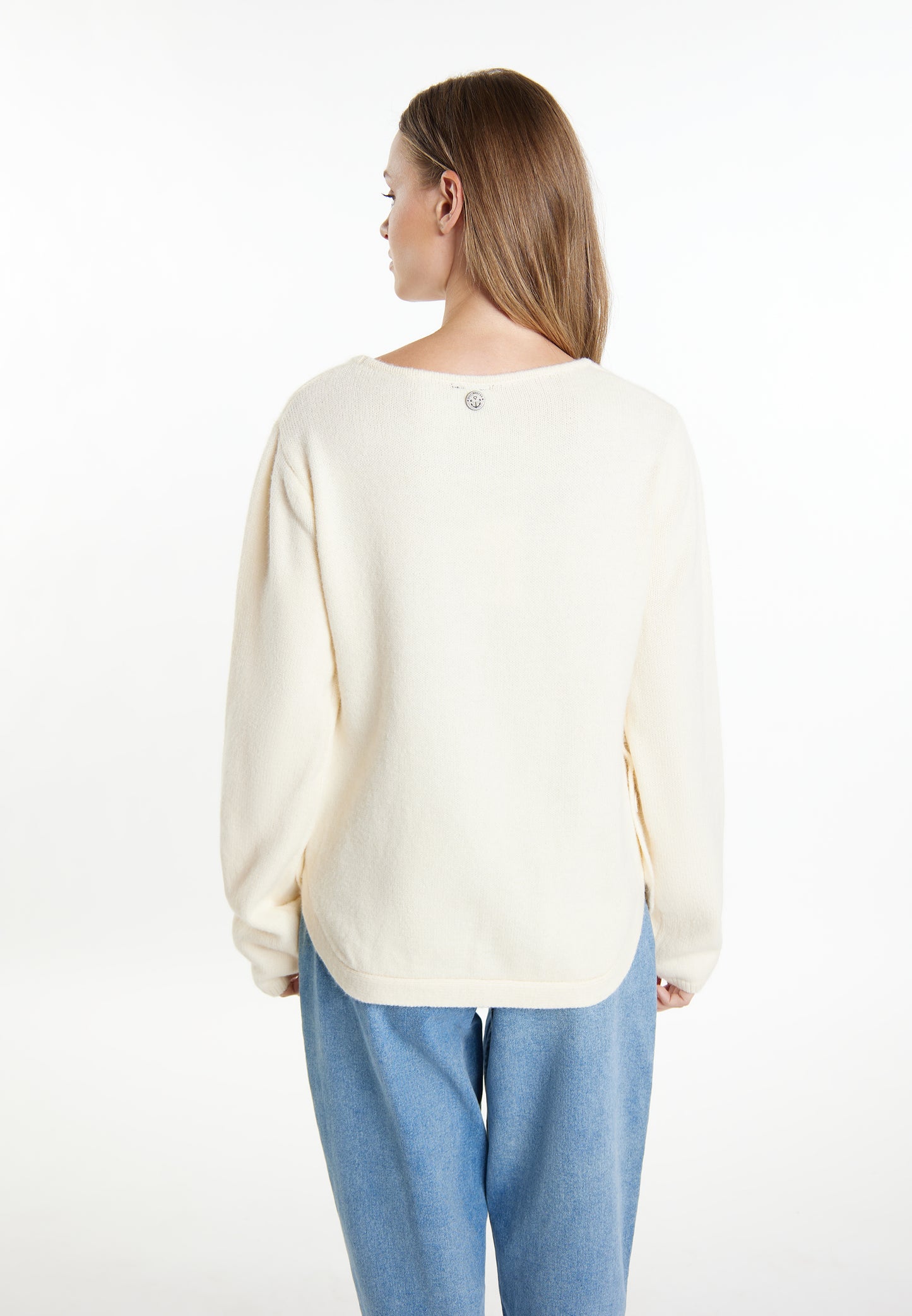 DreiMaster Maritim Women's Strickpullover + Shopping Bag - SET