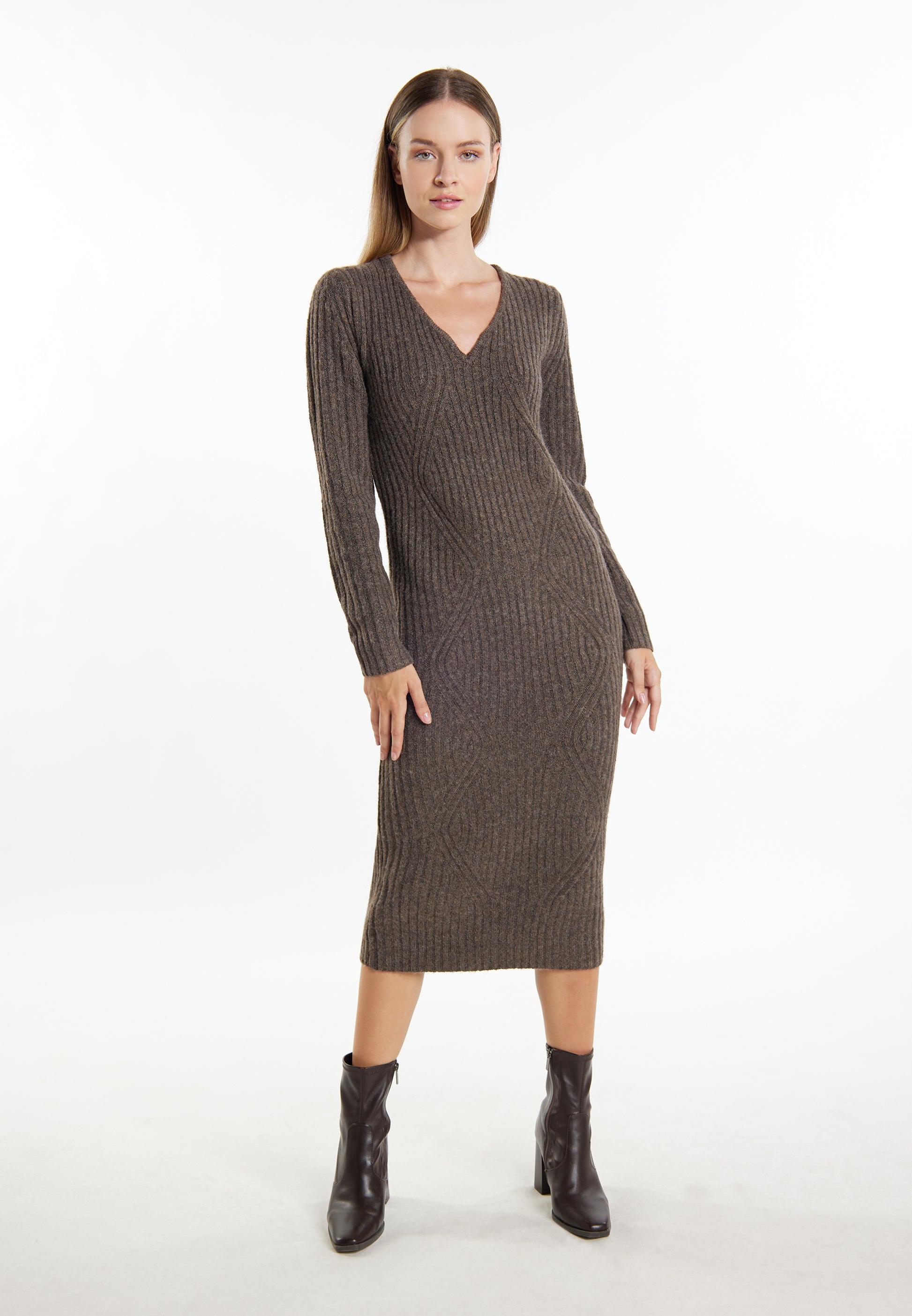 Dreimaster Klassik Women's Knit Dress - Schmuddelwedda Shop