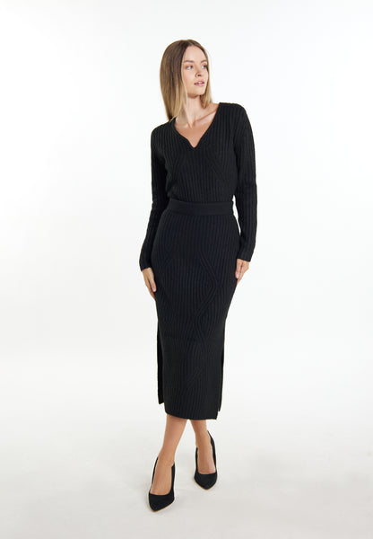 Dreimaster Klassik Women's Knitted Skirt - Schmuddelwedda Shop