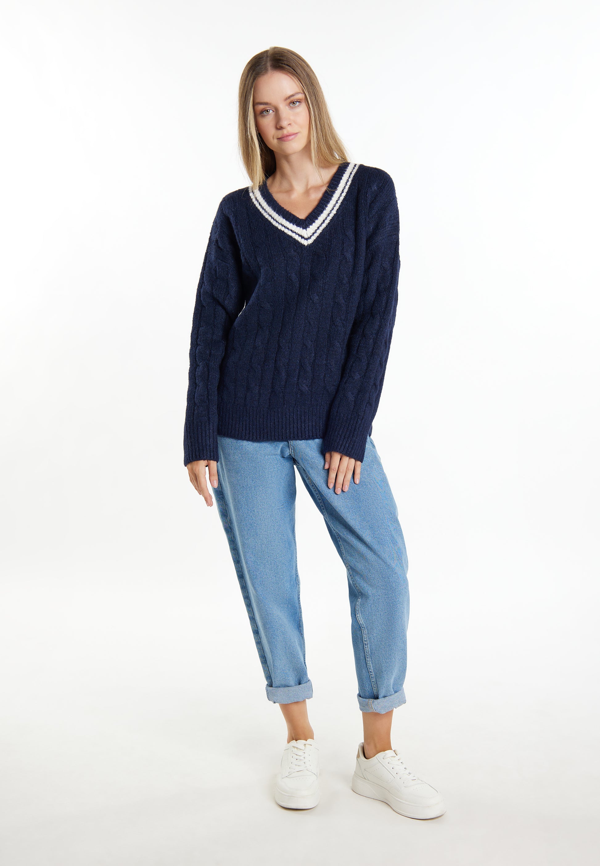 DreiMaster Maritim sweter dziany dla Kobiety