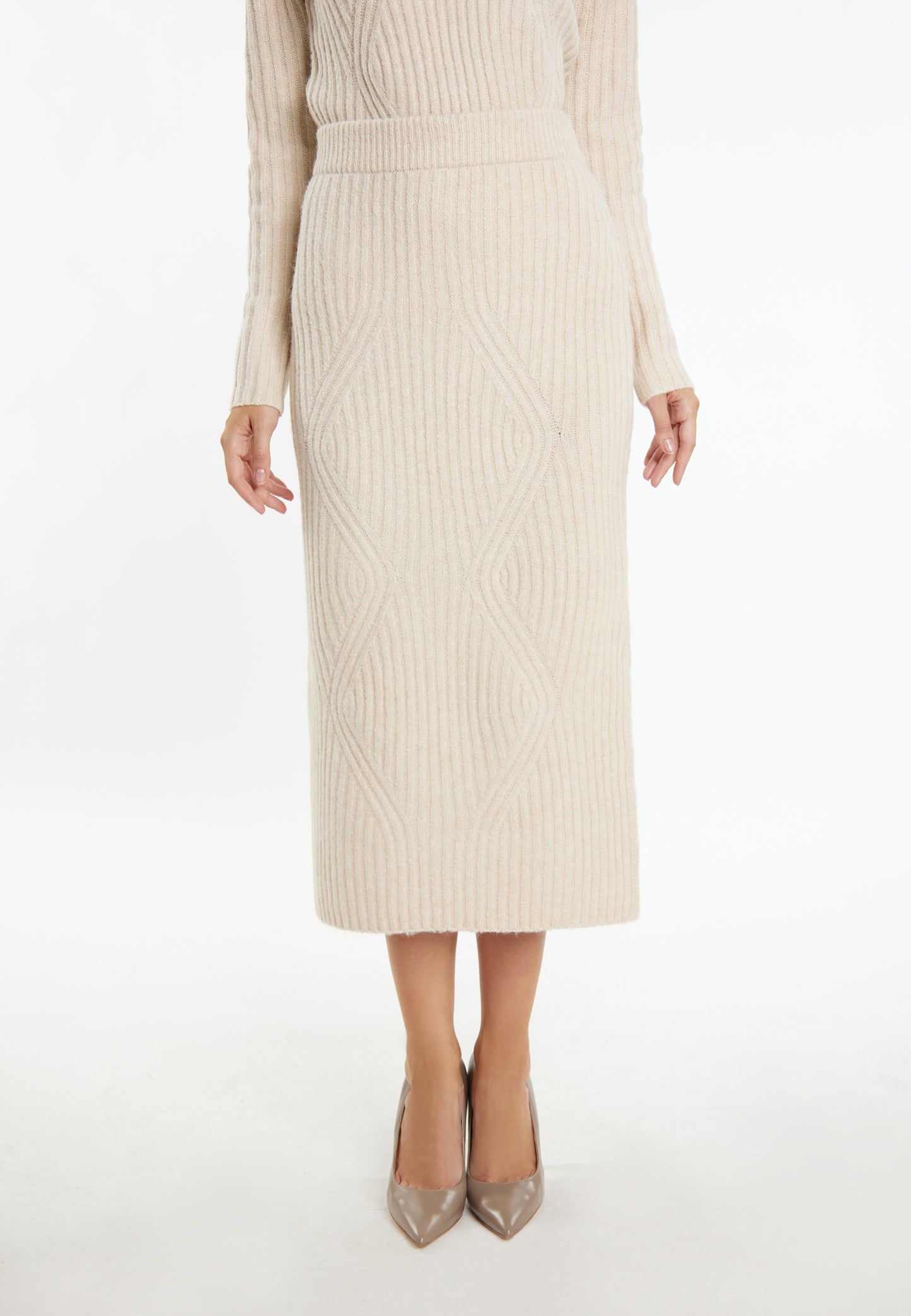 Dreimaster Klassik Women's Knitted Skirt - Schmuddelwedda Shop