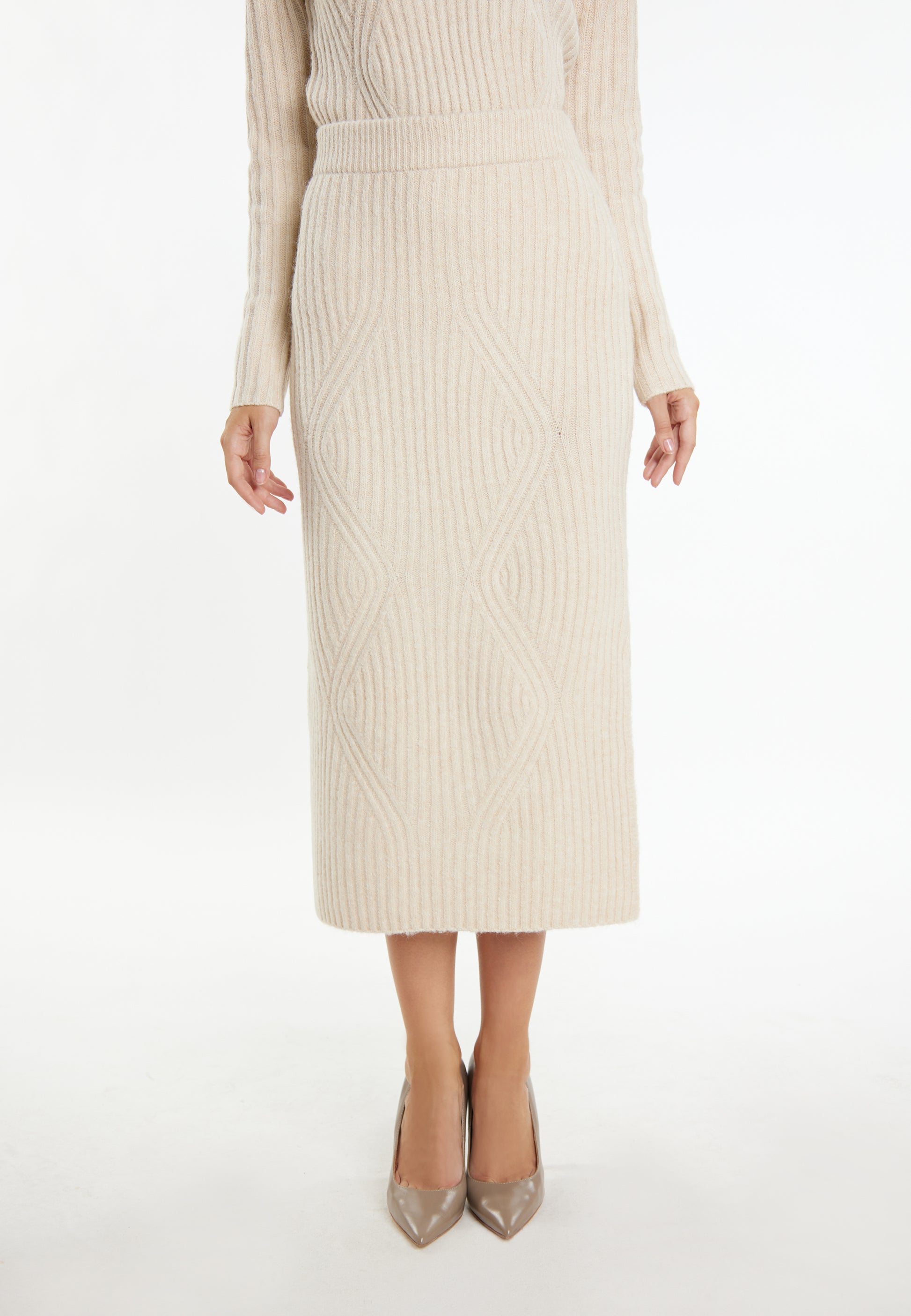 Dreimaster Klassik Women's Knitted Skirt - Schmuddelwedda Shop