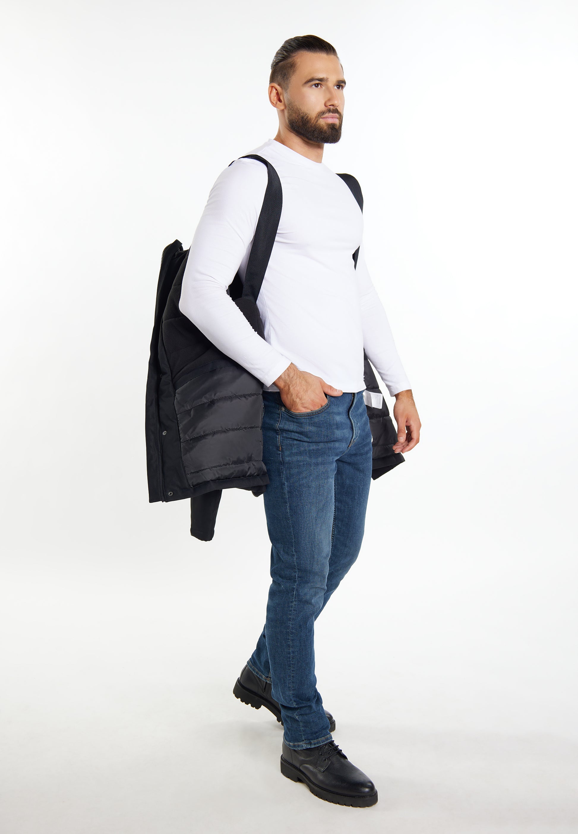 Dreimaster Maritim męska kurtka zimowa