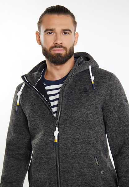 Schmuddelwedda Men's Strickfleeceblouson + Tagesrucksack - SET