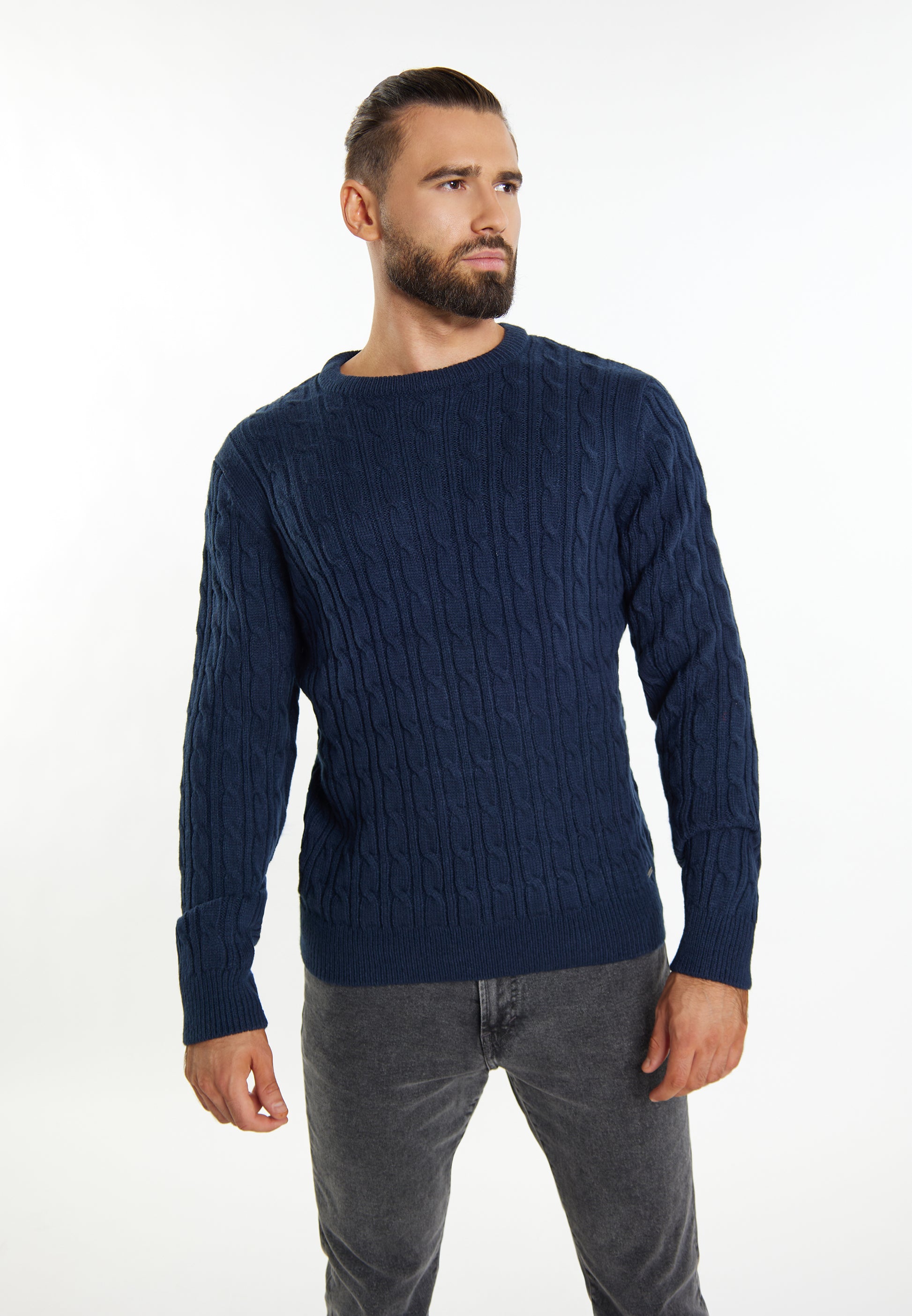 Dreimaster Vintage Herren Strickpullover