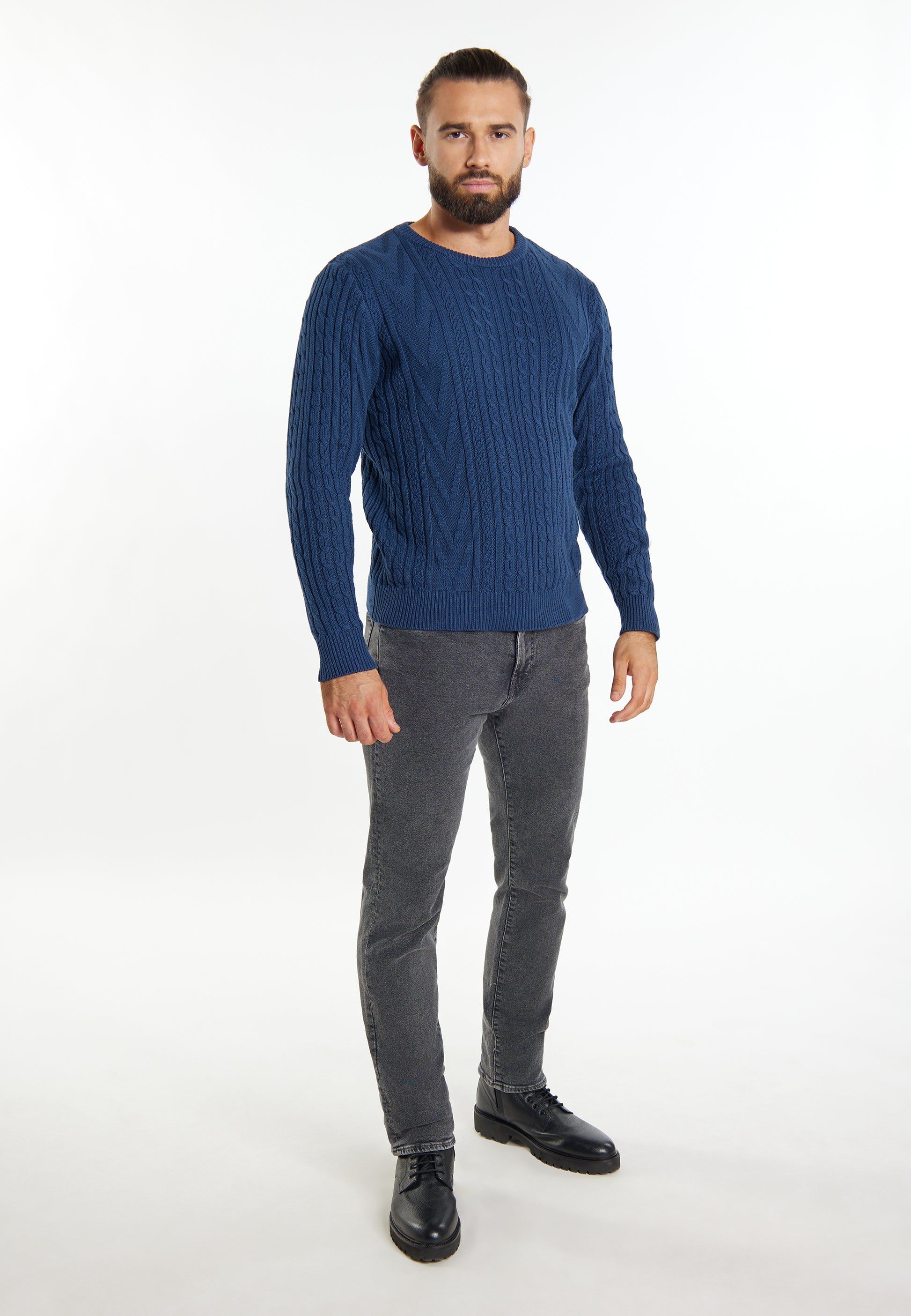 DreiMaster Vintage sweter męski dziany