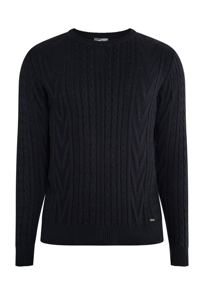 Dreimaster Vintage męski sweter z dzianiny