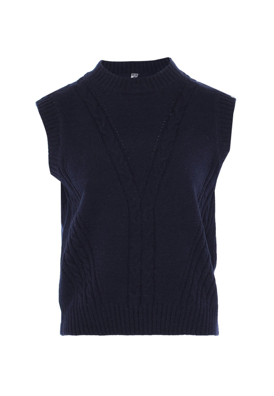 DreiMaster Maritim Women's Knit Sweater Vest DreiMaster Maritim