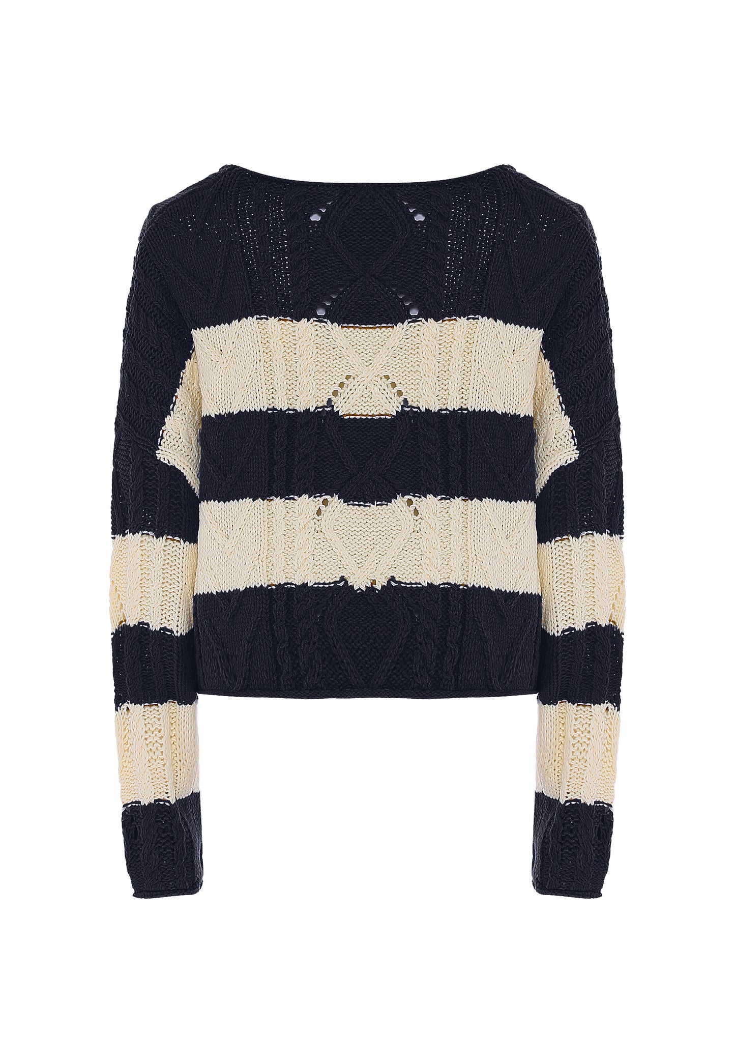 DreiMaster Vintage Women's Sweater With Stripe DreiMaster Vintage