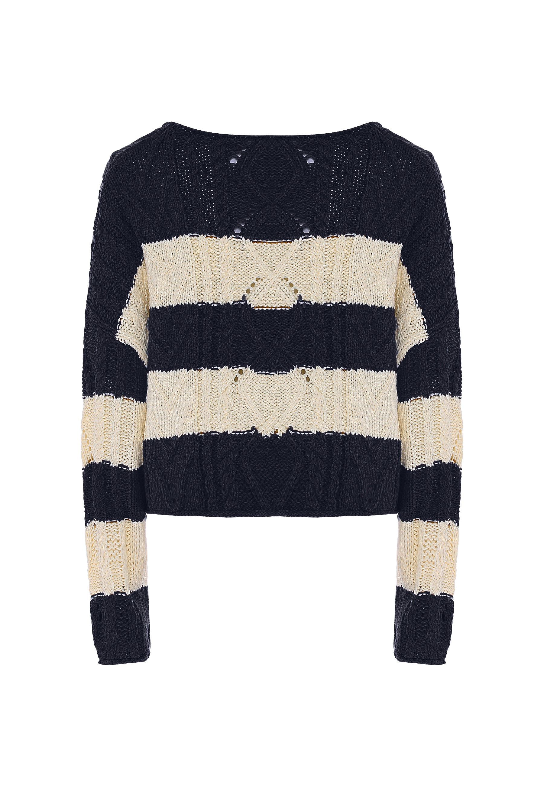 DreiMaster Vintage Women's Sweater With Stripe DreiMaster Vintage