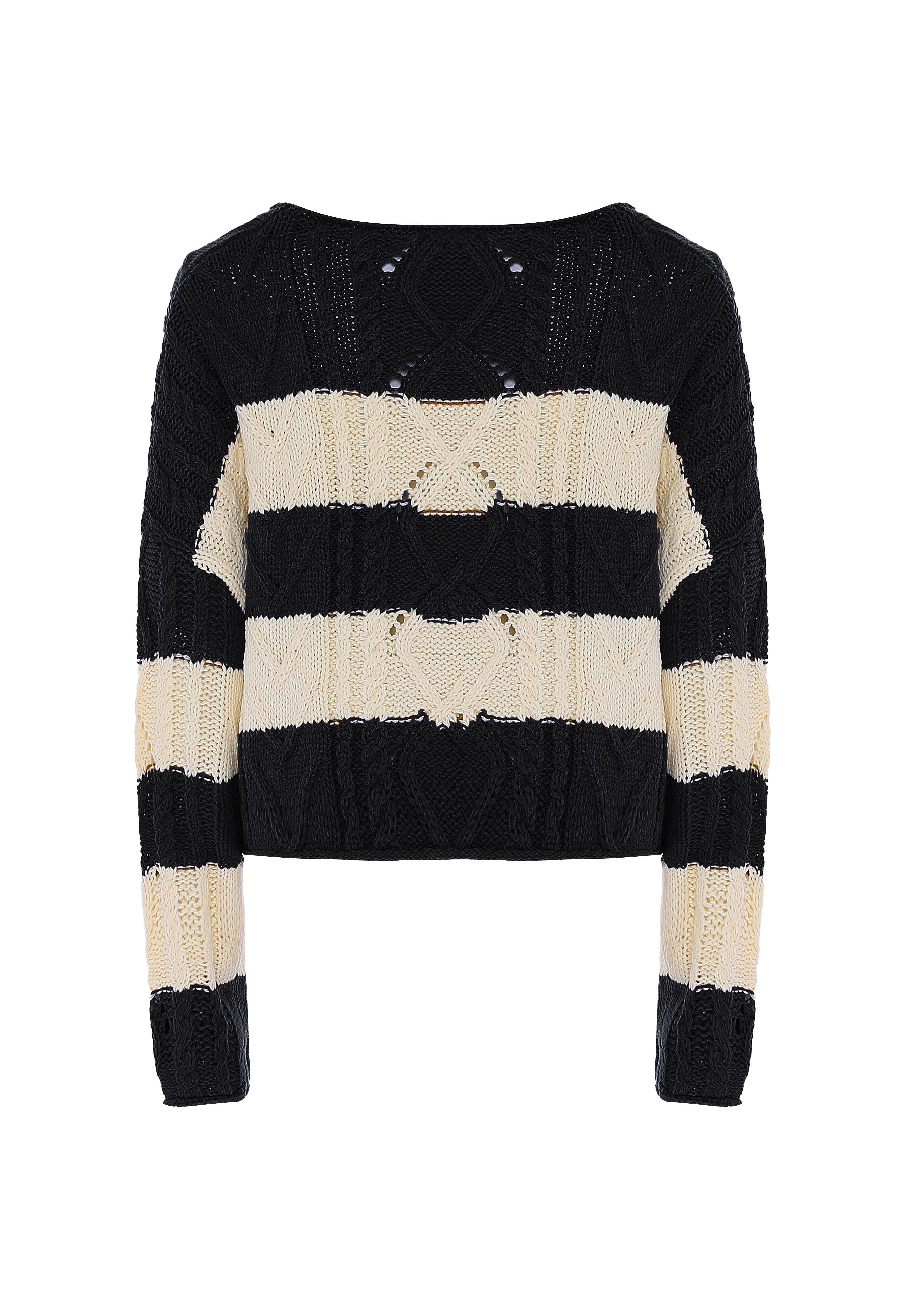 DreiMaster Vintage Women's Sweater With Stripe DreiMaster Vintage